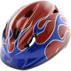 Pulse Bumper Junior Flame Cycle Helmet